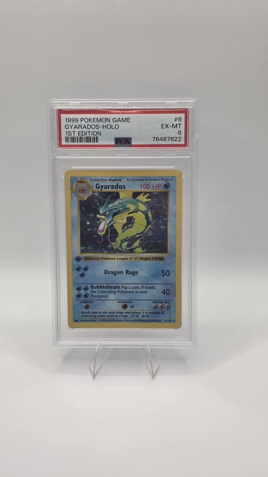 1999 Base Set (Shadowless) Gyarados